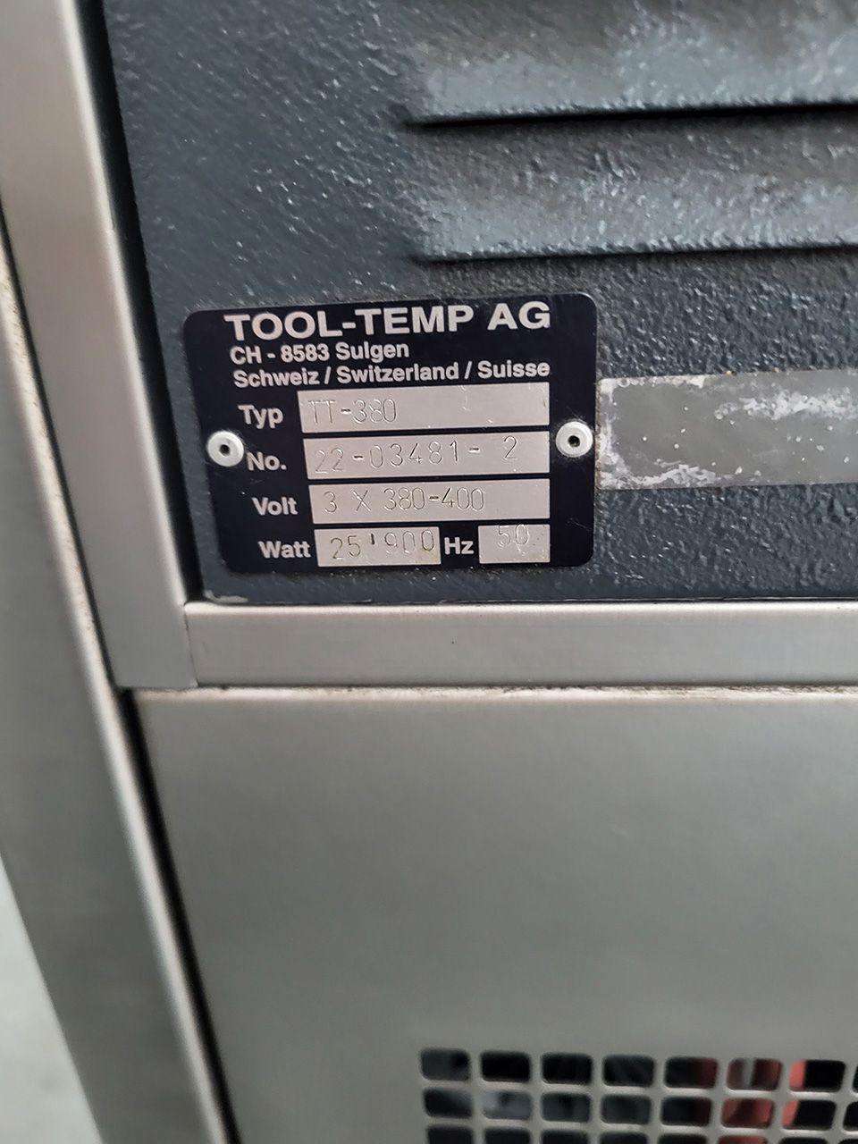 ToolTemp TT-388 temperature control unit ZU2235, used